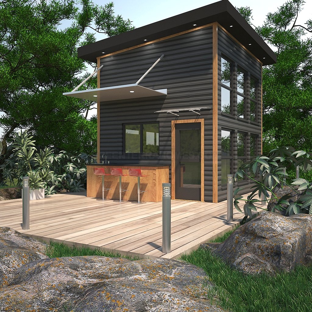 400 sq. ft. Steel Metal House Kit for $12,469 - Top Metal Buildings