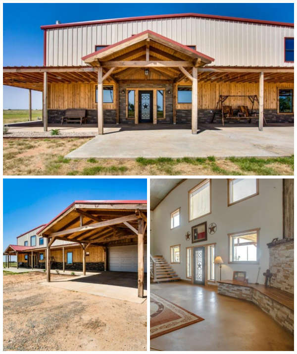 5,200 Sq Ft TexRanch Style Metal House Top Metal Buildings